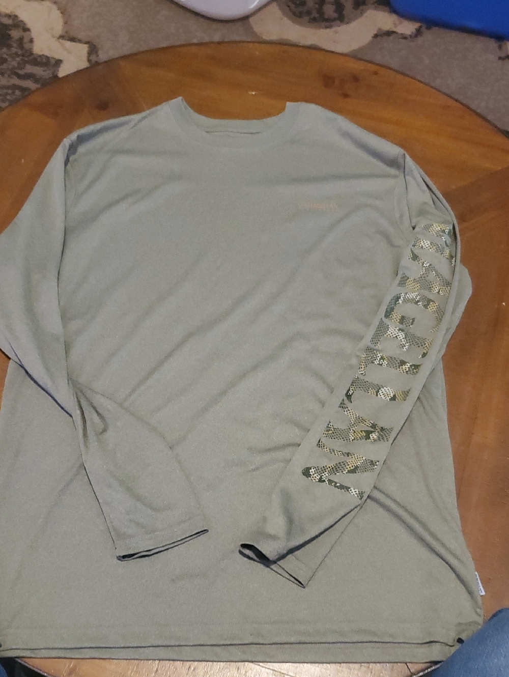 Magellan Outdoors Long Sleeve Performance Tee in Olive